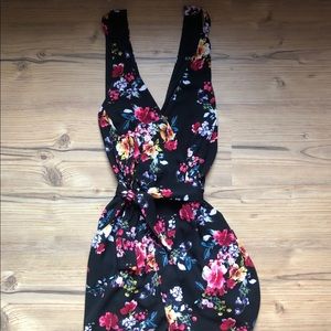 EXPRESS Floral Short Romper